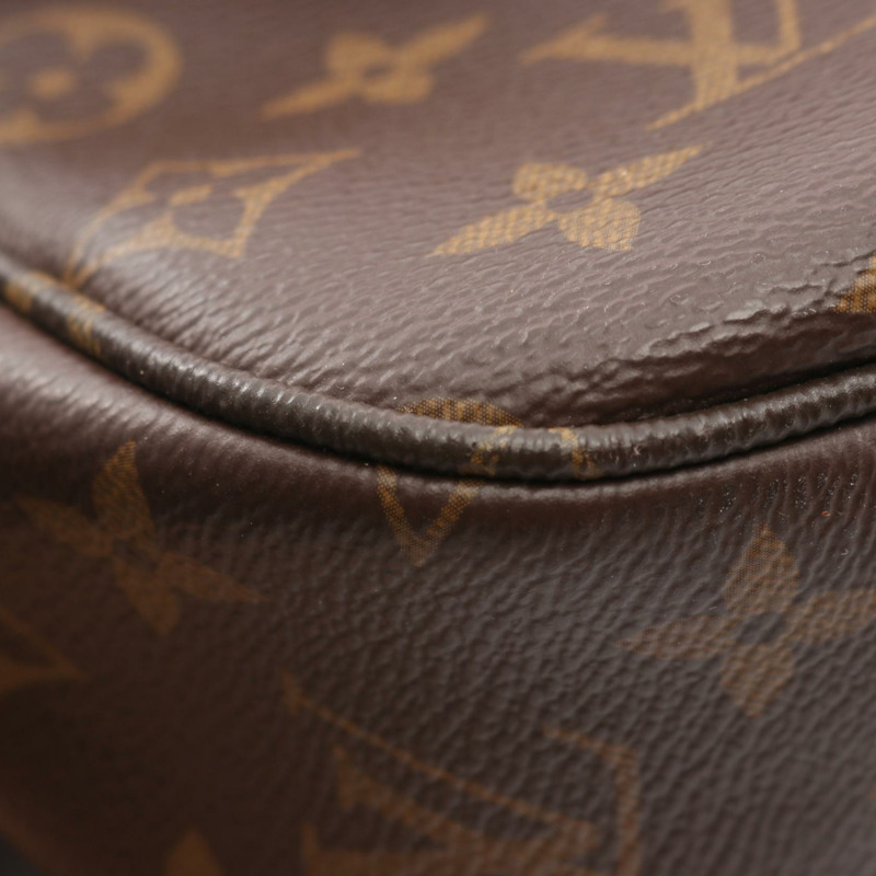 路易威登 Mabillon 單肩斜背包 M41679 Monogram 皮革 棕色 LV-10