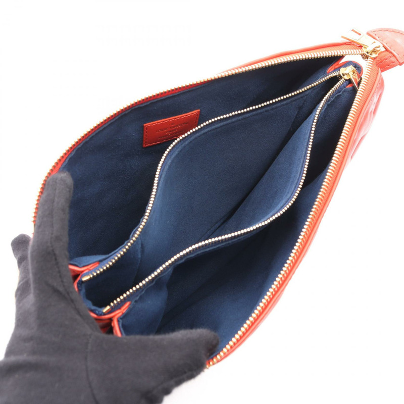 路易威登 Coussin PM 鏈條肩背包 M57792 Monogram 壓花 Rouge 二手-2