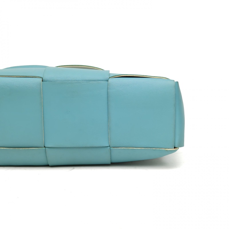 BOTTEGA VENETA 藍色牛皮Arcotote大號-3