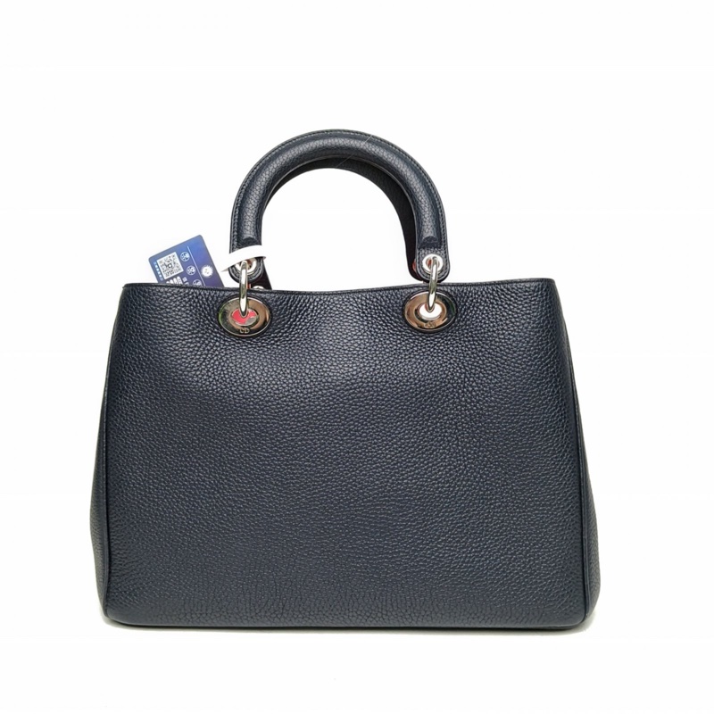 DIOR VIP小號32藍色牛皮銀扣2016-2