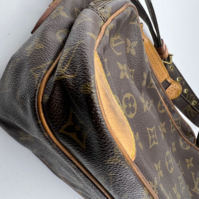 Louis Vuitton 老花橫版雙層相機包-11