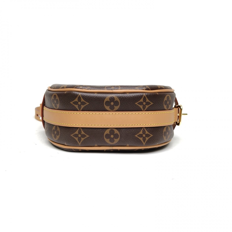 LOUIS VUITTON BOITECH軟圓餅小號17老花PVC晶片-3