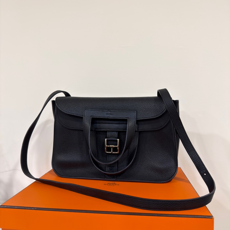 #全網最低💰 #9🆕閒置✨ 愛馬仕Halzan31黑銀Tc皮-8