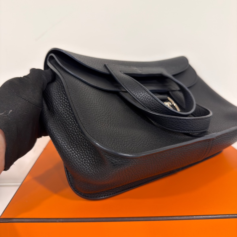 #全網最低💰 #9🆕閒置✨ 愛馬仕Halzan31黑銀Tc皮-14