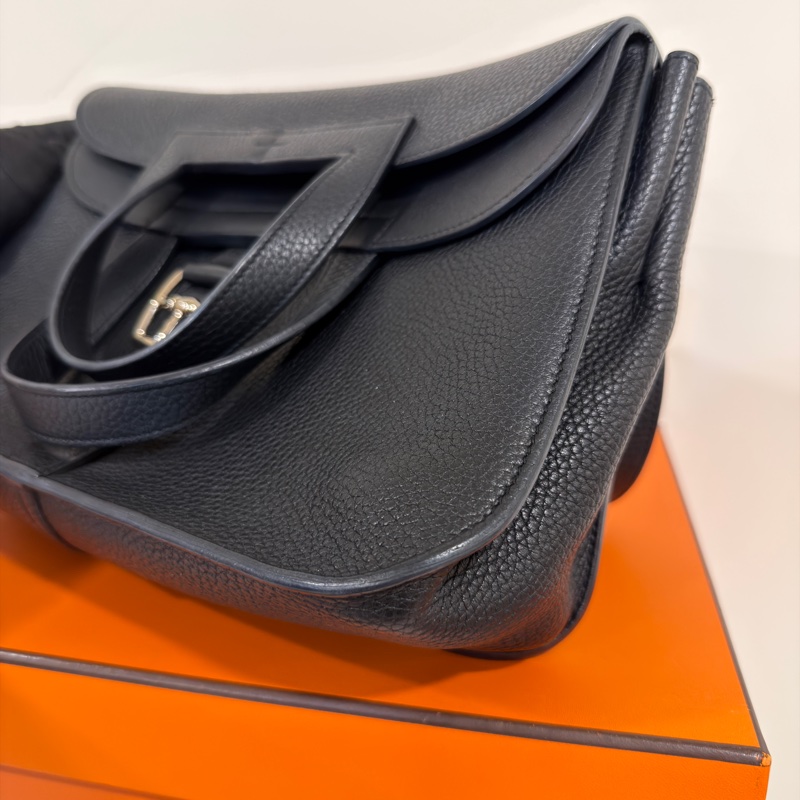 #全網最低💰 #9🆕閒置✨ 愛馬仕Halzan31黑銀Tc皮-15
