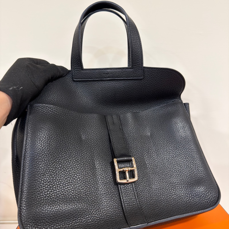 #全網最低💰 #9🆕閒置✨ 愛馬仕Halzan31黑銀Tc皮-16