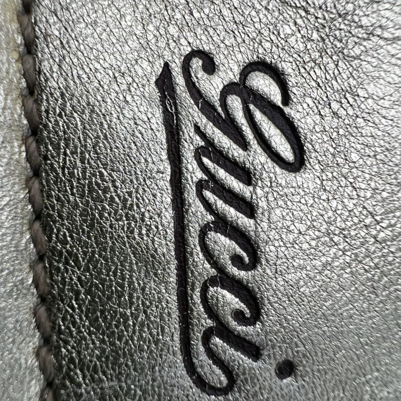 Gucci 經典雙 G 老花帆布配皮手提包-2