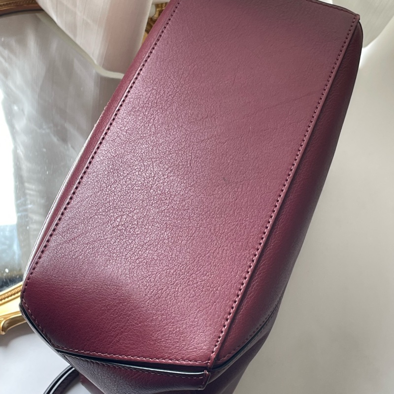 ▪️富貴選物FUGUEI▪️Loewe 波爾多紅 銀扣 puzzle 小號-8