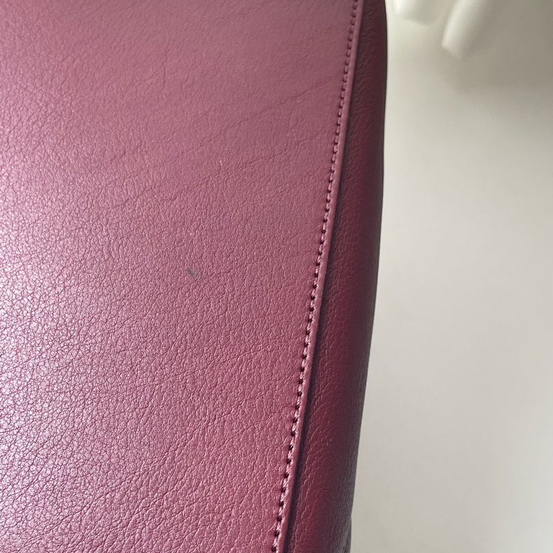 ▪️富貴選物FUGUEI▪️Loewe 波爾多紅 銀扣 puzzle 小號-9