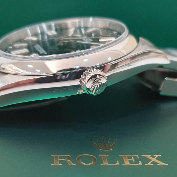 【大眾名錶】ROLEX 勞力士 124300 OP蠔式日誌 黑色面盤 2024/02全配件 錶徑41 大眾名錶B1217-6