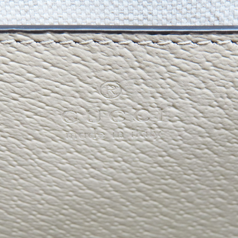 米色 PVC塗層帆布 Ophidia 小號手提包【GUCCI 古馳】 547551-5