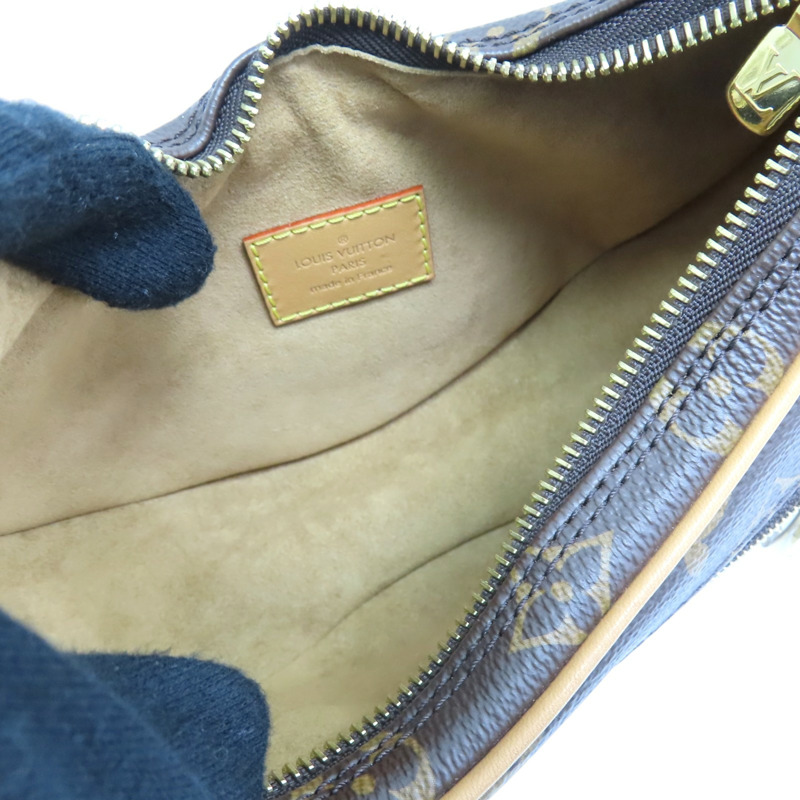 棕色 原花帆布 LOOP 肩背包 M81098【LOUIS VUITTON LV 路易威登】 M81098-4