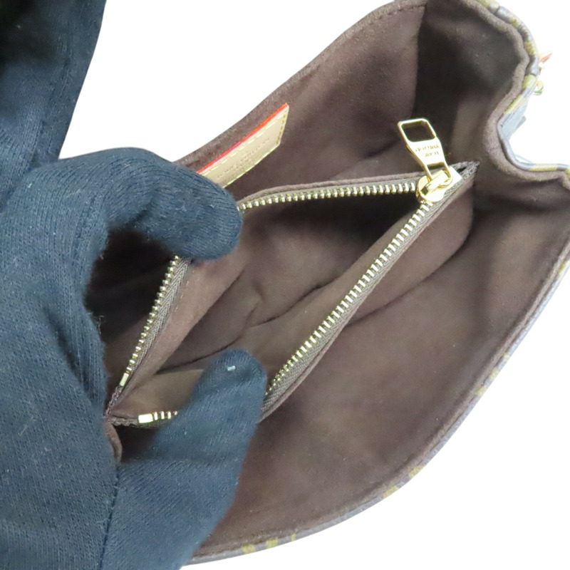 棕色 原花帆布 Pochette Metis East West 肩背包【LOUIS VUITTON LV 路易威登】 M46279-6