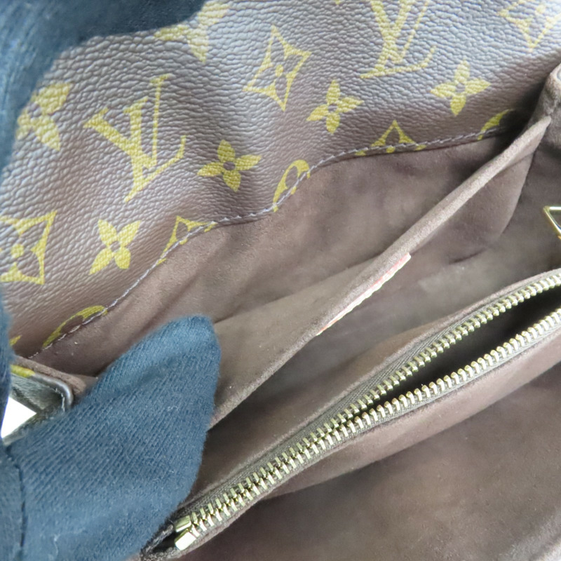 棕色 原花帆布 Pochette Metis East West 肩背包【LOUIS VUITTON LV 路易威登】 M46279-7