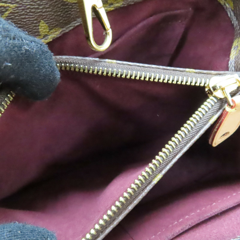 棕色 原花 帆布 Montaigne BB 两用包【LOUIS VUITTON LV 路易威登】 M41055-4