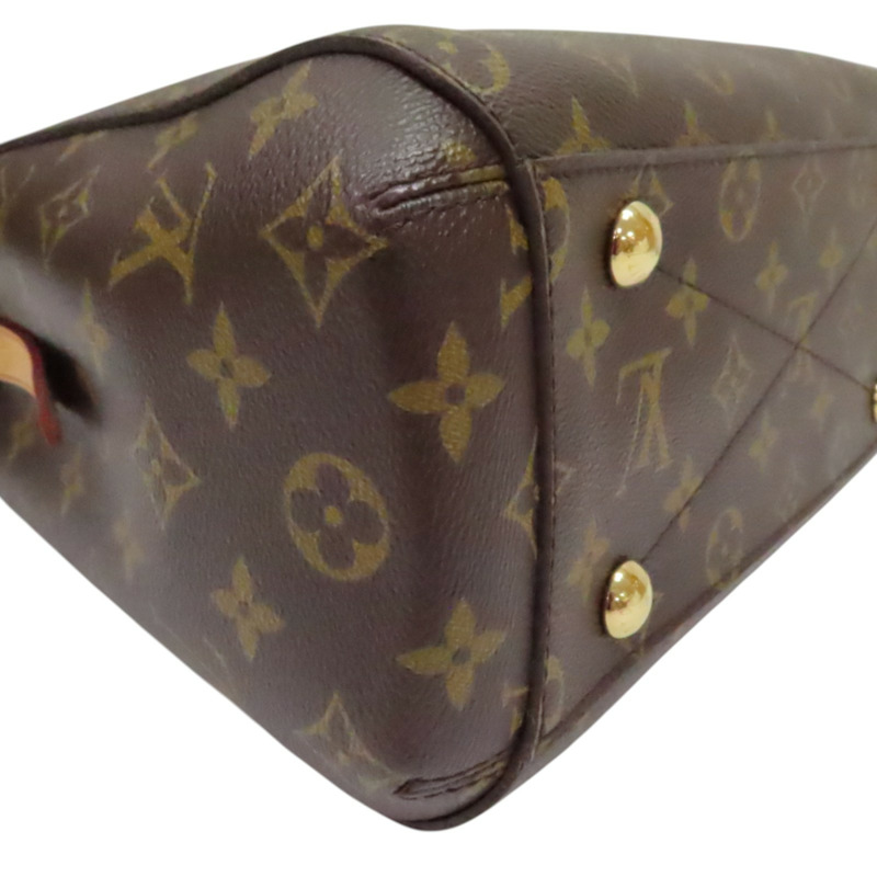 棕色 原花 帆布 Montaigne BB 两用包【LOUIS VUITTON LV 路易威登】 M41055-10