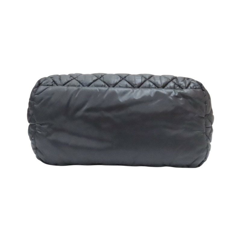 黑色尼龍 Coco 空氣包 手提包 無卡【CHANEL 香奈兒】 A48610-3