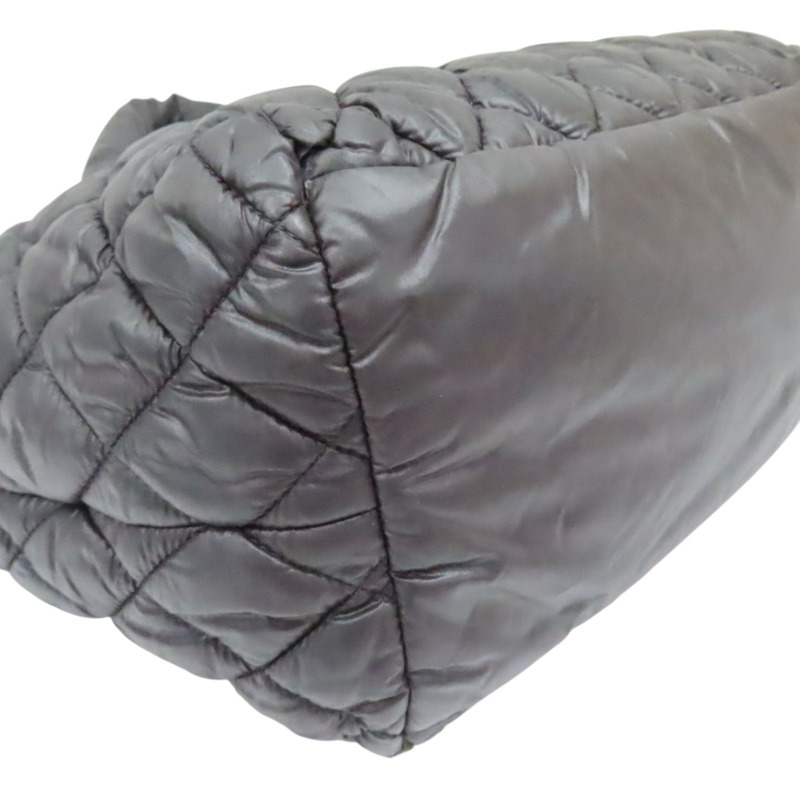 黑色尼龍 Coco 空氣包 手提包 無卡【CHANEL 香奈兒】 A48610-14