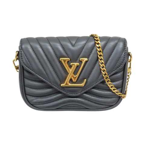 黑色 牛皮 三合一 肩背包 (缺背帶)【LOUIS VUITTON LV 路易威登】 M56461