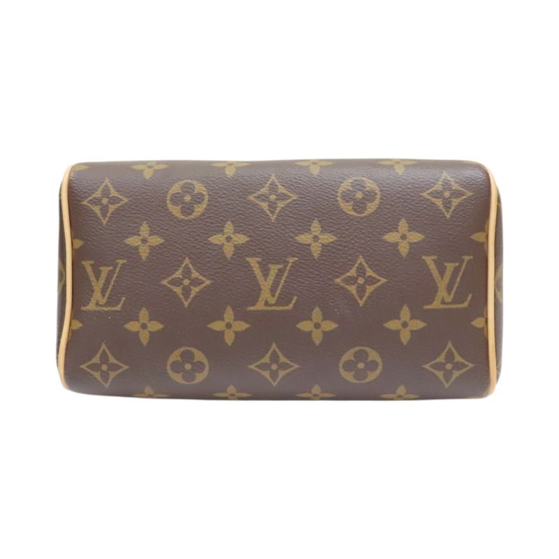 棕色 原花 PVC塗層帆布 Speedy Bandouliere 20 肩背包【LOUIS VUITTON LV 路易威登】 M45948-3