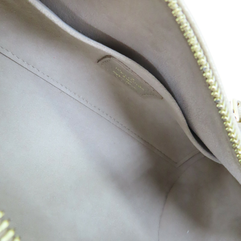 灰色 奶油色 原花 牛皮 壓紋 Papillon BB 兩用包【LOUIS VUITTON LV 路易威登】 M46031-4