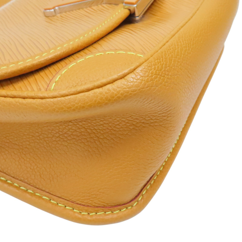 焦糖色 EPI水波紋 牛皮 Buci 肩背包【LOUIS VUITTON LV 路易威登】 M59459-10