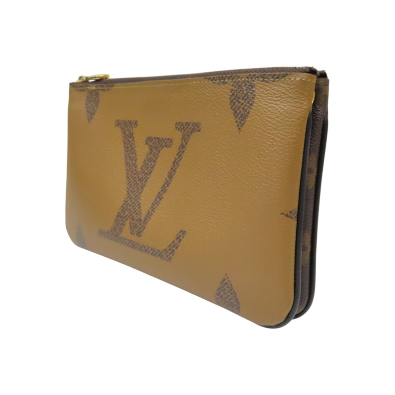 雙棕色 原花 PVC塗層帆布 肩背包【LOUIS VUITTON LV 路易威登】 M69203-2