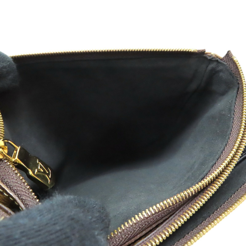 雙棕色 原花 PVC塗層帆布 肩背包【LOUIS VUITTON LV 路易威登】 M69203-3