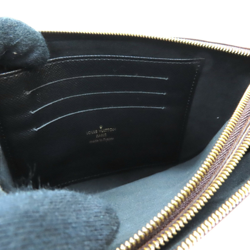雙棕色 原花 PVC塗層帆布 肩背包【LOUIS VUITTON LV 路易威登】 M69203-4