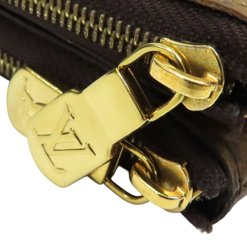 雙棕色 原花 PVC塗層帆布 肩背包【LOUIS VUITTON LV 路易威登】 M69203-6