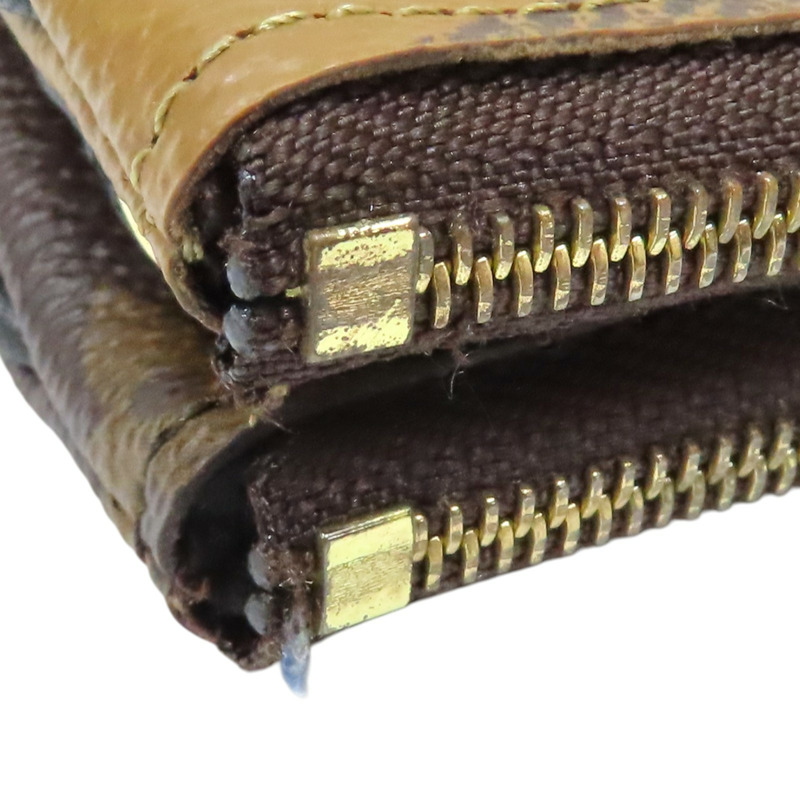 雙棕色 原花 PVC塗層帆布 肩背包【LOUIS VUITTON LV 路易威登】 M69203-13