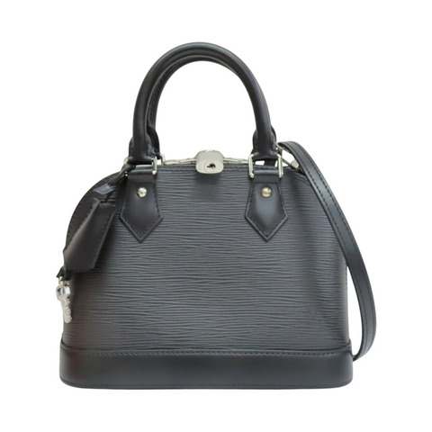 黑色 EPI 水波紋牛皮 ALMA BB 兩用包【LOUIS VUITTON LV 路易威登】 M24645