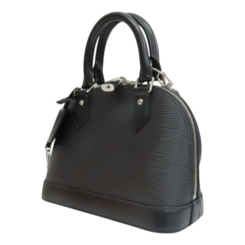 黑色 EPI 水波紋牛皮 ALMA BB 兩用包【LOUIS VUITTON LV 路易威登】 M24645-2