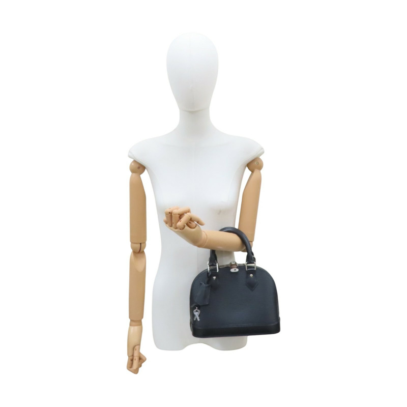 黑色 EPI 水波紋牛皮 ALMA BB 兩用包【LOUIS VUITTON LV 路易威登】 M24645-10