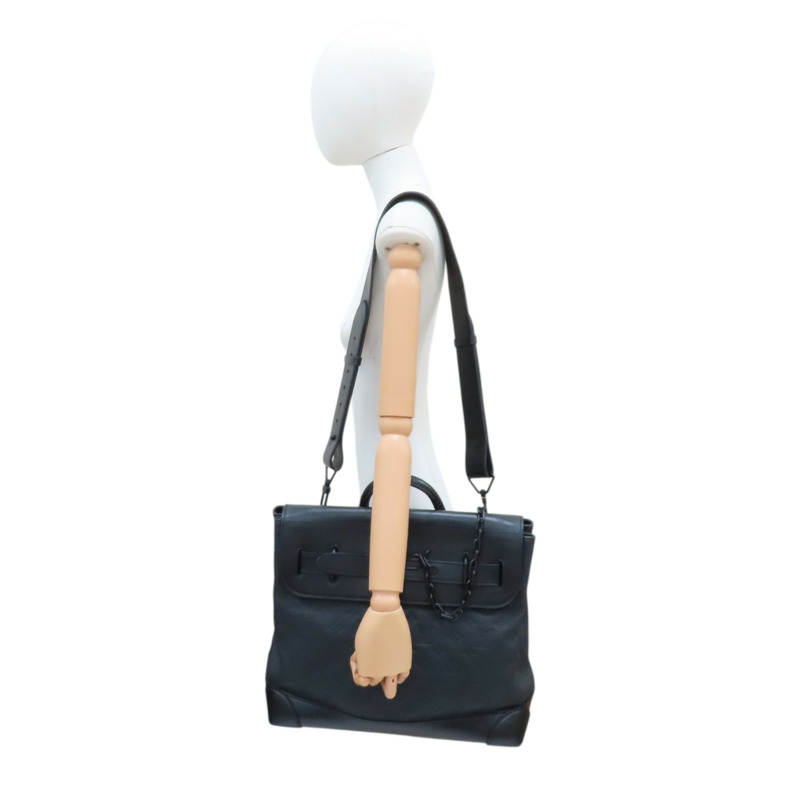 原花 壓紋牛皮 City Steamer PM 兩用包【LOUIS VUITTON LV 路易威登】 M55701-12