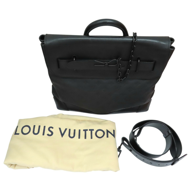 原花 壓紋牛皮 City Steamer PM 兩用包【LOUIS VUITTON LV 路易威登】 M55701-13