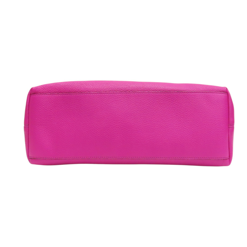 桃紅色 牛皮 流蘇 SOHO 肩背包【GUCCI 古馳】 308982-3