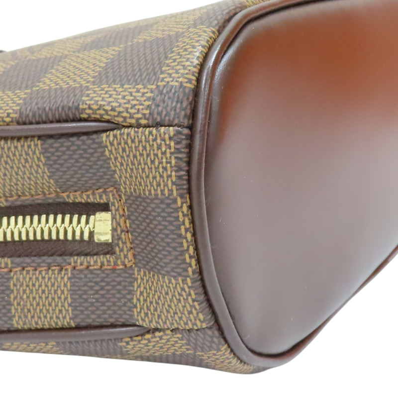 棕色 棋盤格 PVC塗層帆布 Sarria Mini 手提包【LOUIS VUITTON LV 路易威登】 N51286-11