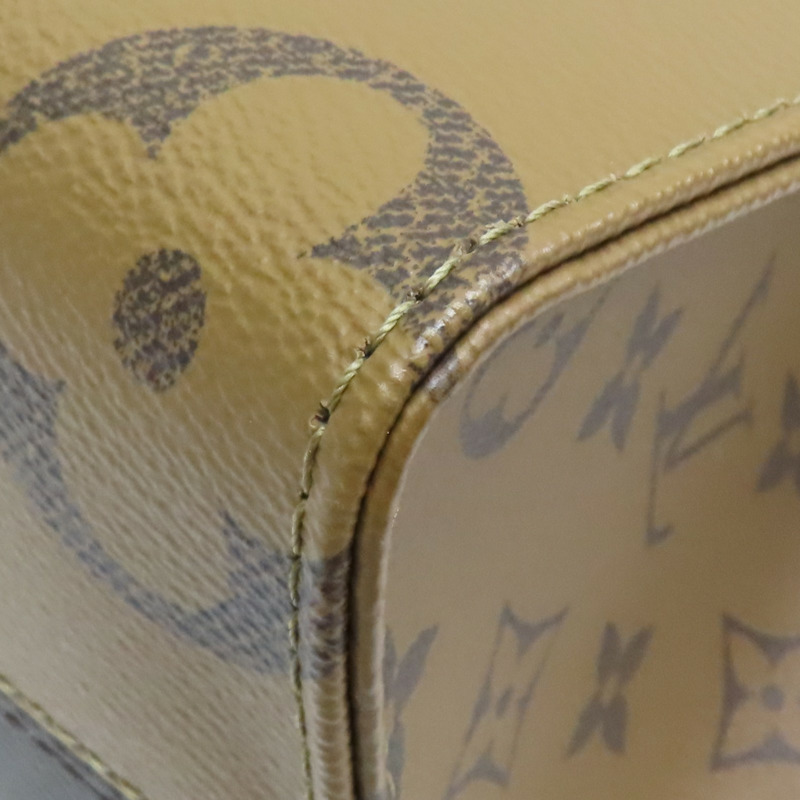 棕色 原花 PVC塗層帆布 On The Go PM 兩用包【LOUIS VUITTON LV 路易威登】 M46373-10