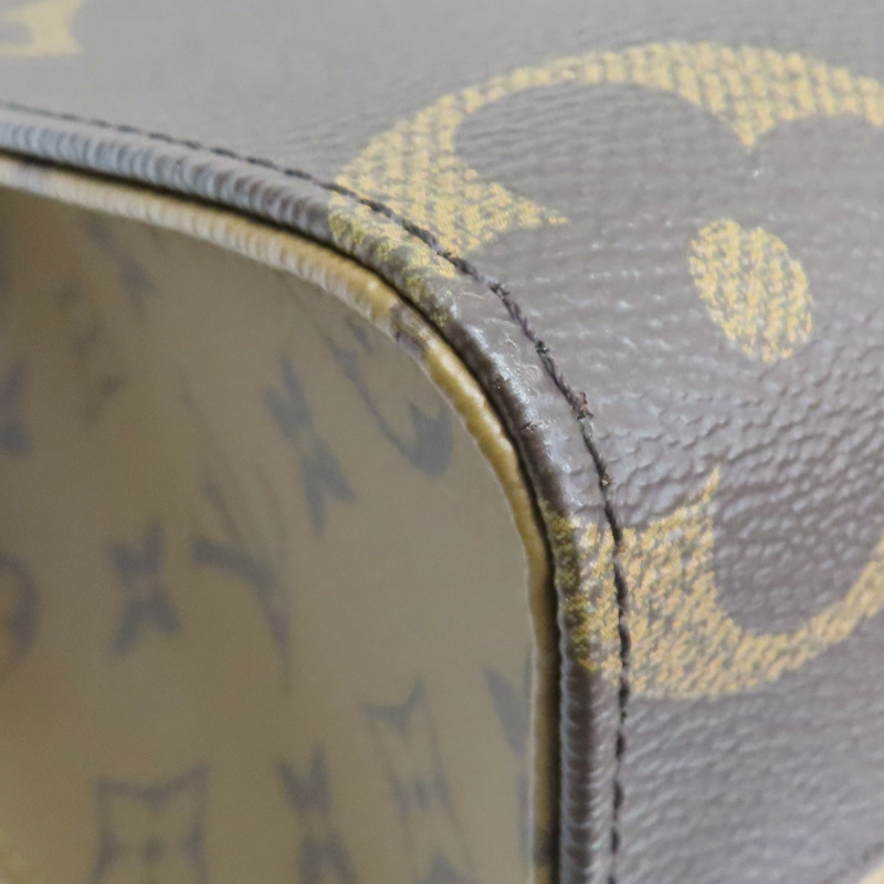 棕色 原花 PVC塗層帆布 On The Go PM 兩用包【LOUIS VUITTON LV 路易威登】 M46373-13