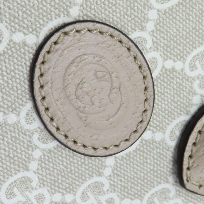 米白色 GG Supreme 帆布 肩背包【GUCCI 古馳】 671623-5