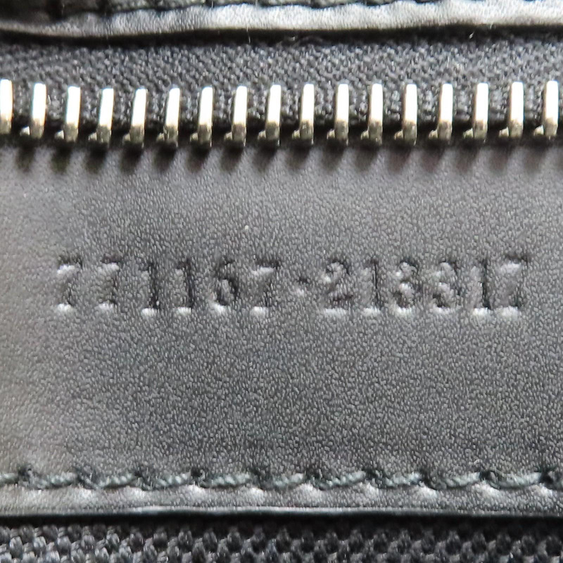 黑色 帆布 GG Supreme 肩背包【GUCCI 古馳】 771167-8