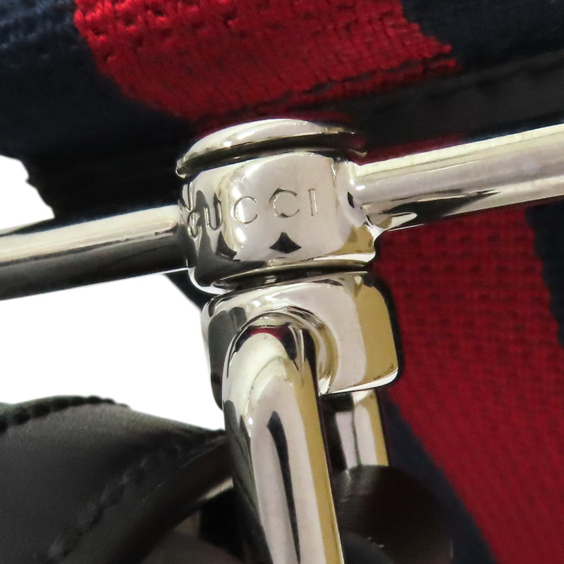 黑色 帆布 GG Supreme 肩背包【GUCCI 古馳】 771167-9