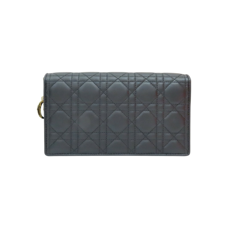 黑色 羊皮 鍊帶肩背包【Dior 迪奧】 S0204ONMJ_M900-1