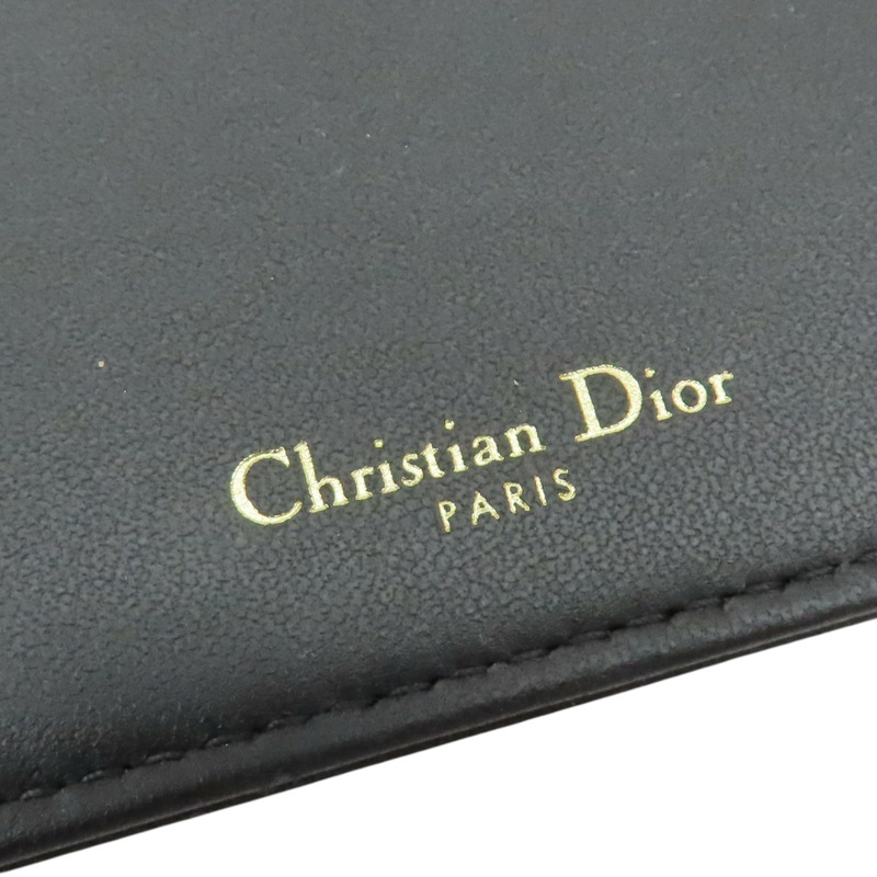 黑色 羊皮 鍊帶肩背包【Dior 迪奧】 S0204ONMJ_M900-8