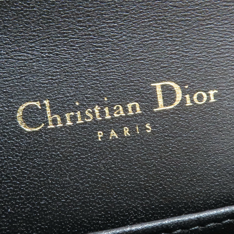 黑色 羊皮 鍊帶肩背包【Dior 迪奧】 S0204ONMJ_M900-10