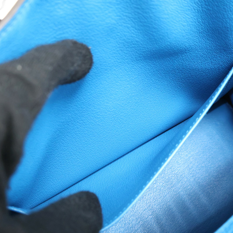 海島藍 Togo牛皮 Birkin 25 手提包 金釦 A刻【HERMES 愛馬仕】 H041344CC-6