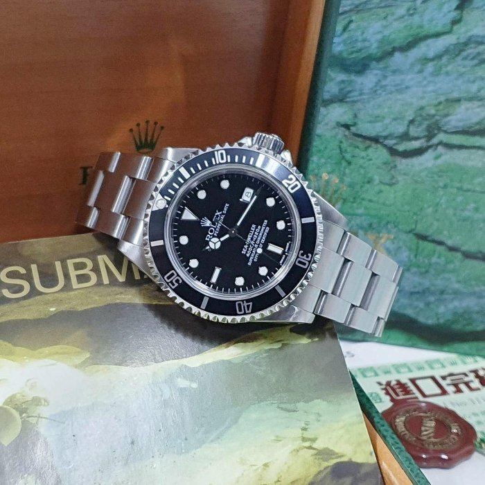 【大眾名錶】ROLEX 勞力士 16600 Sea Dweller 海使 鋁圈 台灣AD 錶徑40mm 大眾名錶B916-1