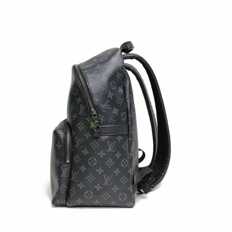 LOUIS VUITTON Discovery雙肩包小號29黑色PVC2018-1