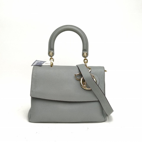 DIOR BeDior小號27藍色牛皮金扣2015